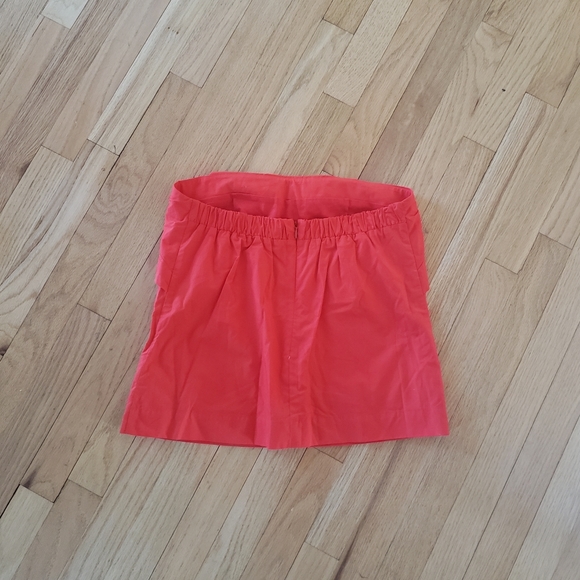 NWT J.Crew Red Stapless Tube Top - Picture 4 of 7